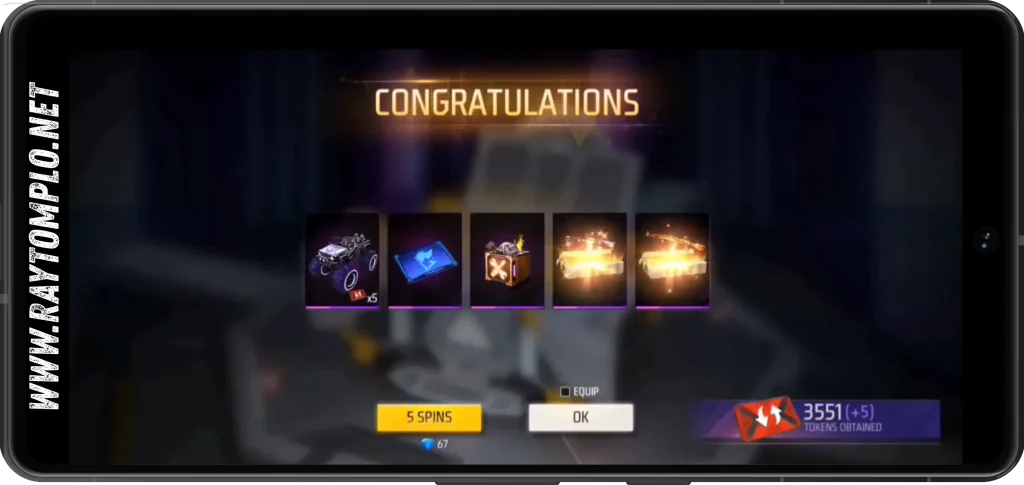 Raytomplo Free Fire Mod APK Unlock Premium Features Screenshot 02 Raytomplo.net webp