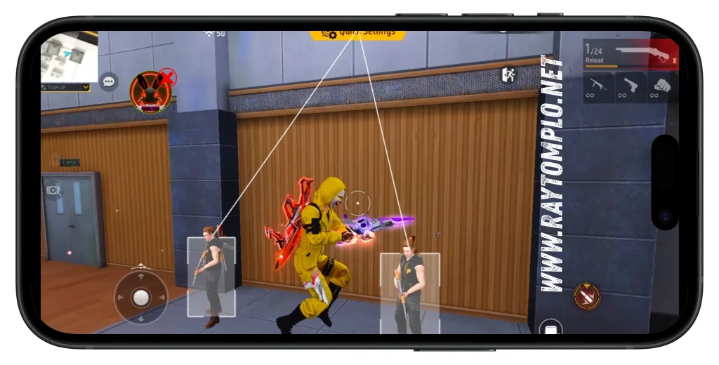 Raytomplo Free Fire Mod APK Unlock Premium Features Screenshot 13 Raytomplo.net webp