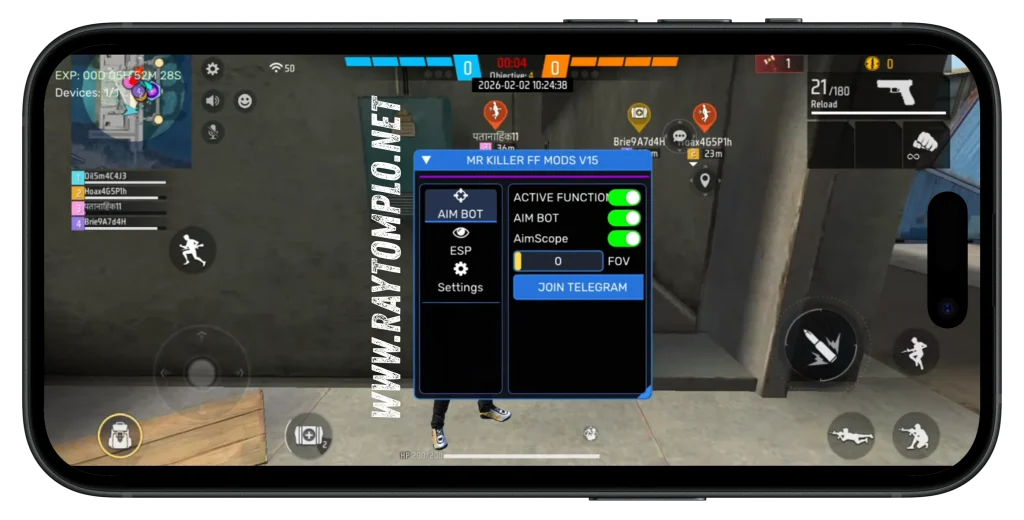 Raytomplo Free Fire Mod APK Unlock Premium Features Screenshot 15 Raytomplo.net webp
